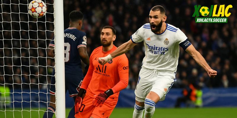 Benzema từng gieo ác mộng cho PSG tại Champions League 2022.